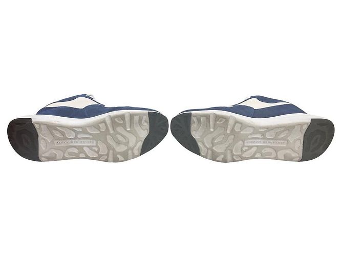 Sneakers da uomo oversized a basso profilo Alexander McQueen Blu - vista 6