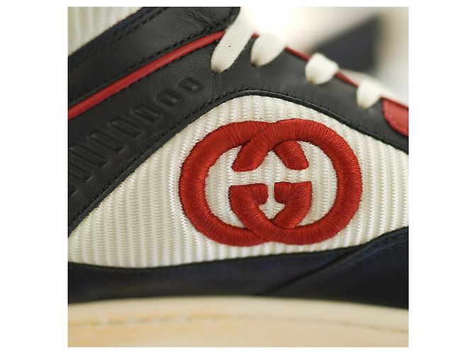Gucci Herren Sneaker aus Stoff in Schwarz und Weiß - Ansicht 20