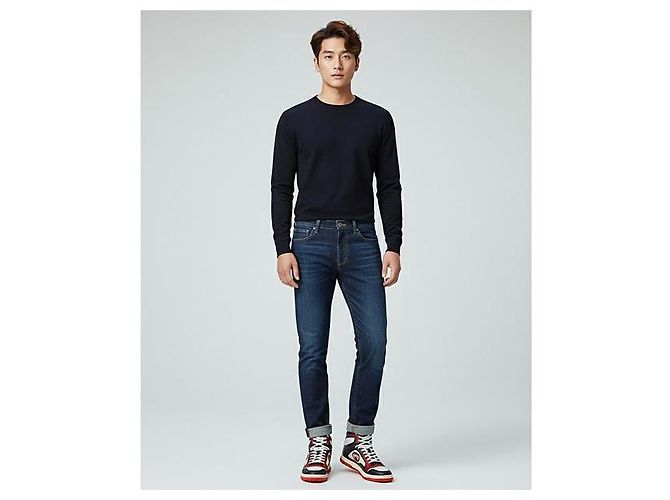 Gucci Herren Sneaker aus Stoff in Schwarz und Weiß - Ansicht 3