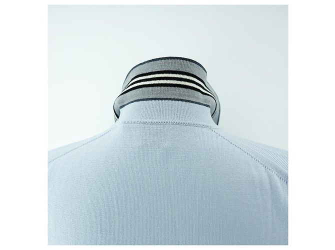 Burberry Camicia da uomo Claxton blu chiaro - vista 11