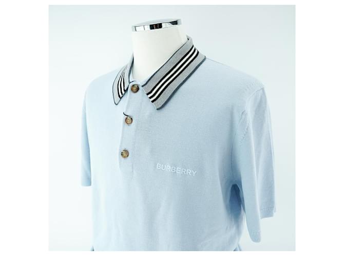 Burberry Camicia da uomo Claxton blu chiaro - vista 2