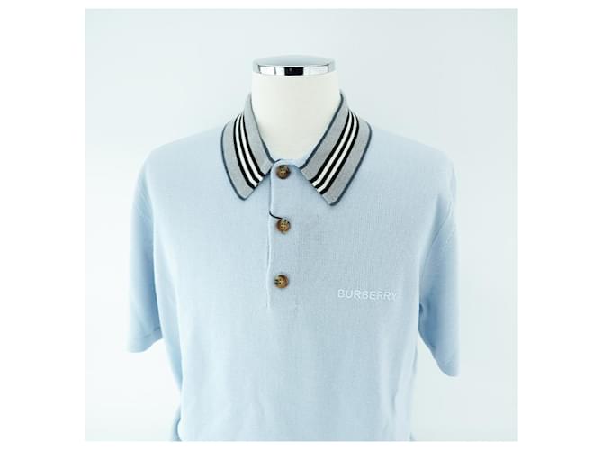 Burberry Camicia da uomo Claxton blu chiaro - vista 6