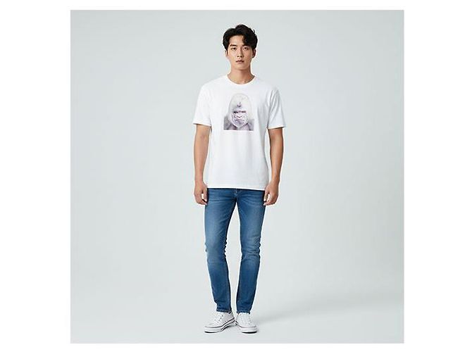 Burberry Herren T-Shirt mit kurzen Ärmeln aus Baumwolle in optischem Weiß mit Druck - Ansicht 10