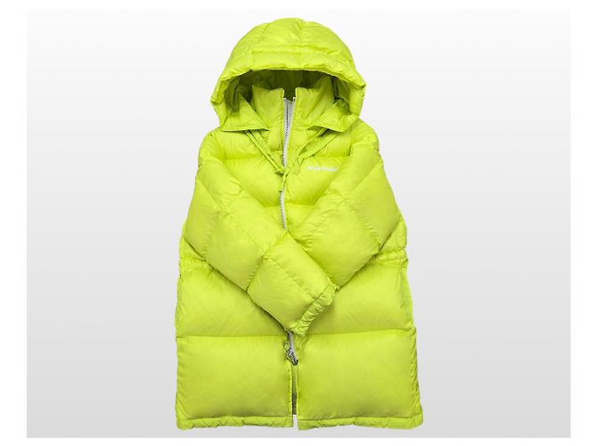 Giacca Parka Down Acne Studios Giallo Neon - vista 2