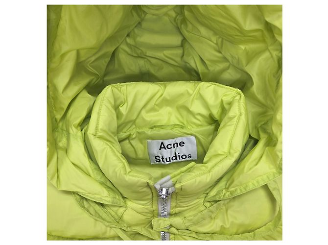 Giacca Parka Down Acne Studios Giallo Neon - vista 6