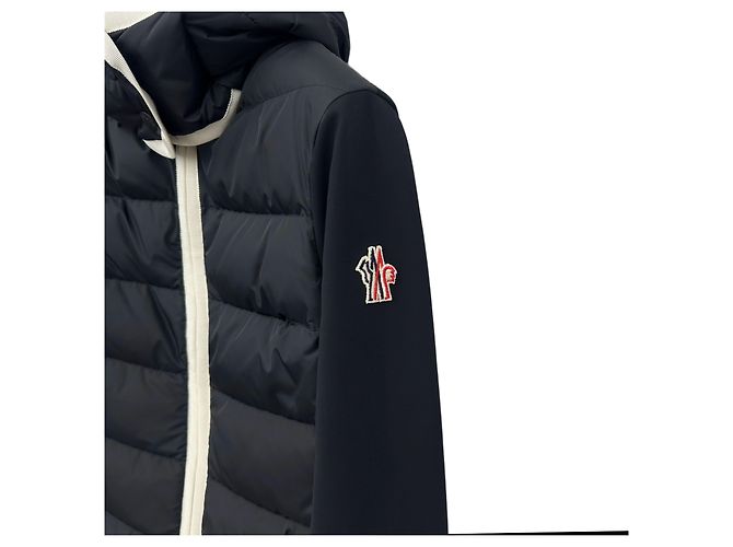Giacca leggera con cappuccio per donne Moncler Grenoble Nero - vista 3