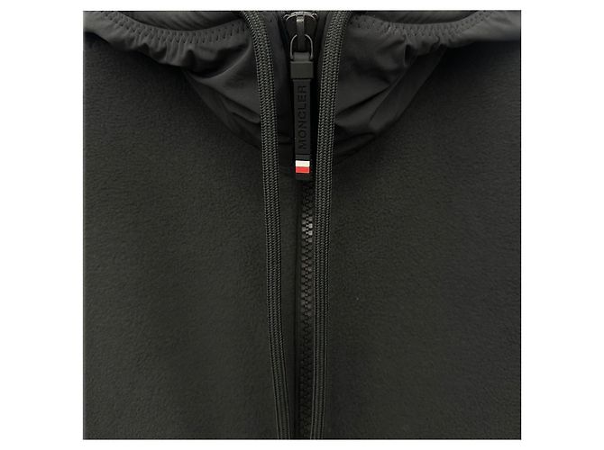 Giacca con cappuccio e zip Maglia Moncler Grenoble Nero - vista 10