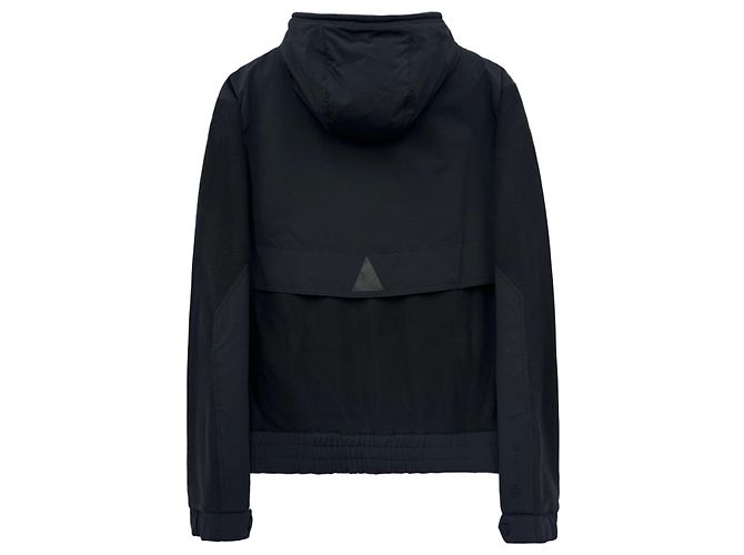 Giacca con cappuccio e zip Maglia Moncler Grenoble Nero - vista 2