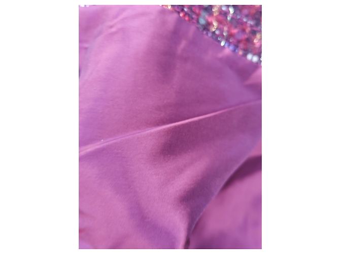 Luisa Spagnoli Falda de Tweed Burdeos Premium en Algodón, Acrílico y Lana Multicolor - vista 11