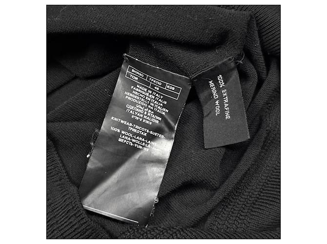 Tom Ford Merinowolle Strick Schwarz - Ansicht 5