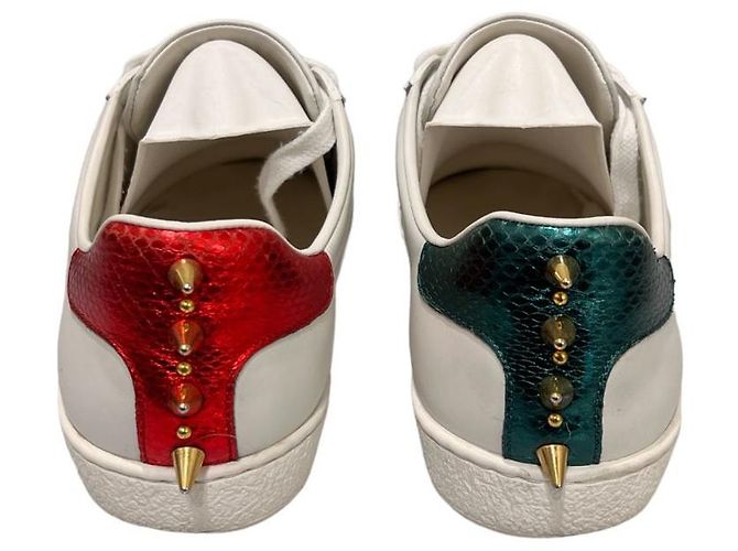 Gucci Sneakers Ace Stud da donna Bianco - vista 5