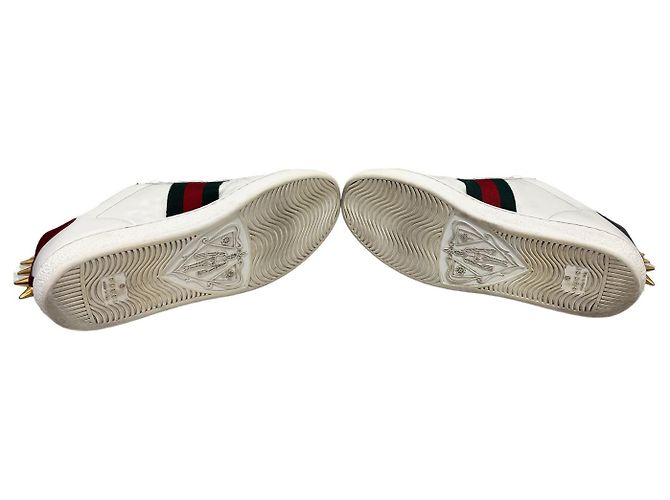 Gucci Sneakers Ace Stud da donna Bianco - vista 6