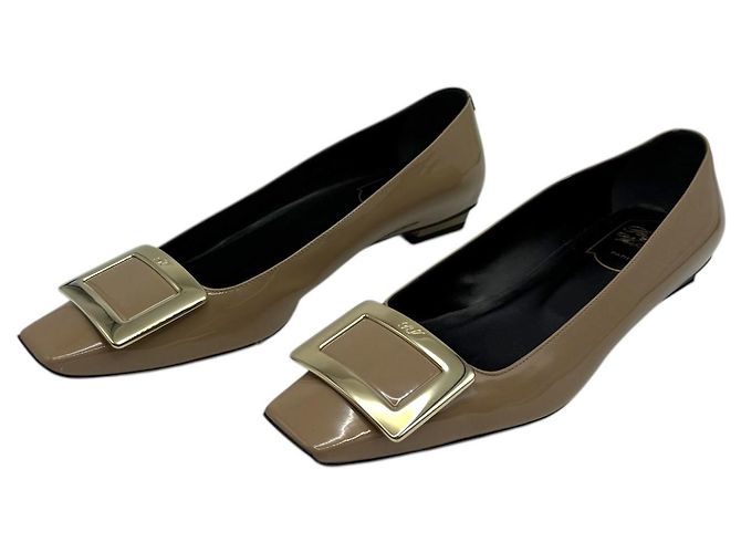Roger Vivier Scarpe flat da donna Belviviere Marrone - vista 3