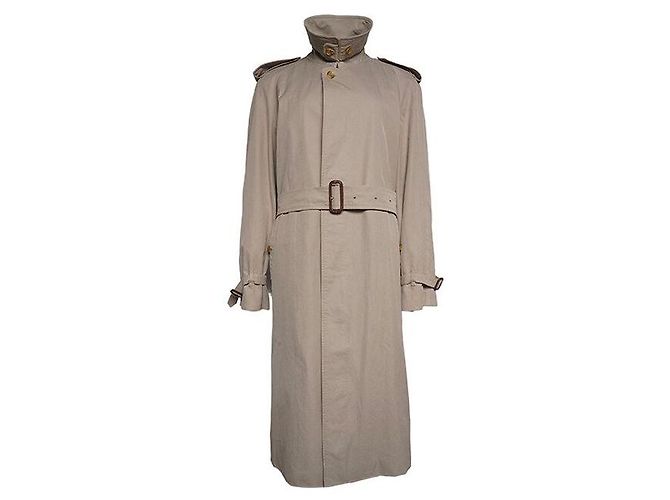 Burberry Cappotto Trench in Cotone per Uomo Kaki Marrone - vista 2