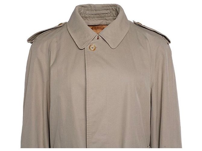 Burberry Cappotto Trench in Cotone per Uomo Kaki Marrone - vista 4