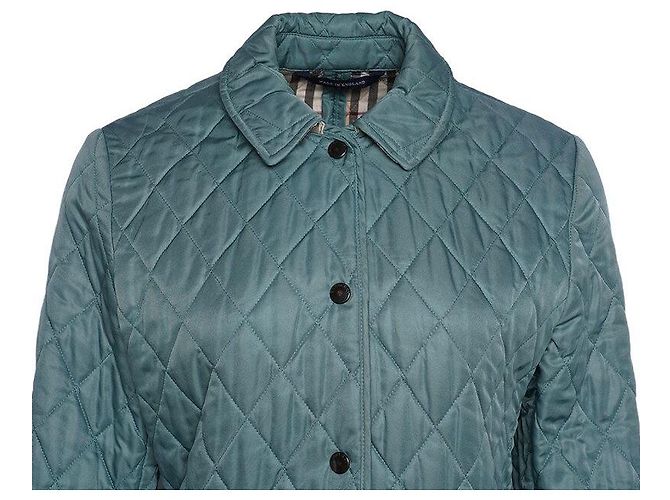 Burberry Jaqueta leve acolchoada para mulheres Verde - vista 3