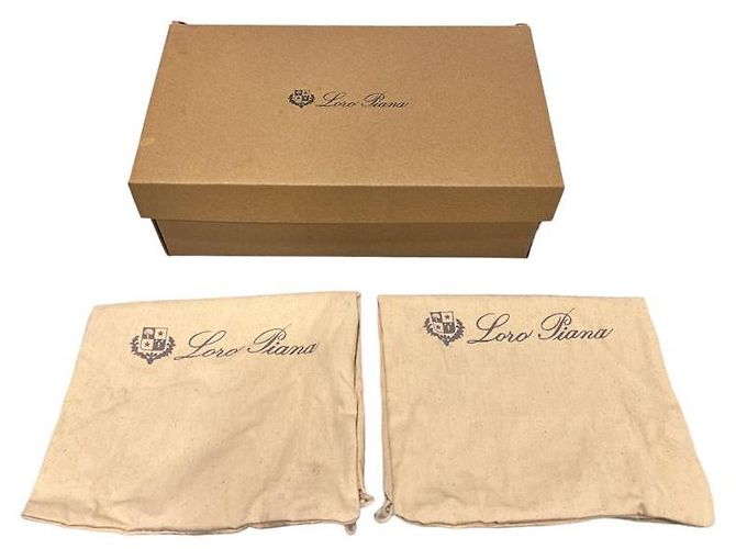 Loro Piana Sandali da donna in suede con velcro Waikiki Bianco - vista 7