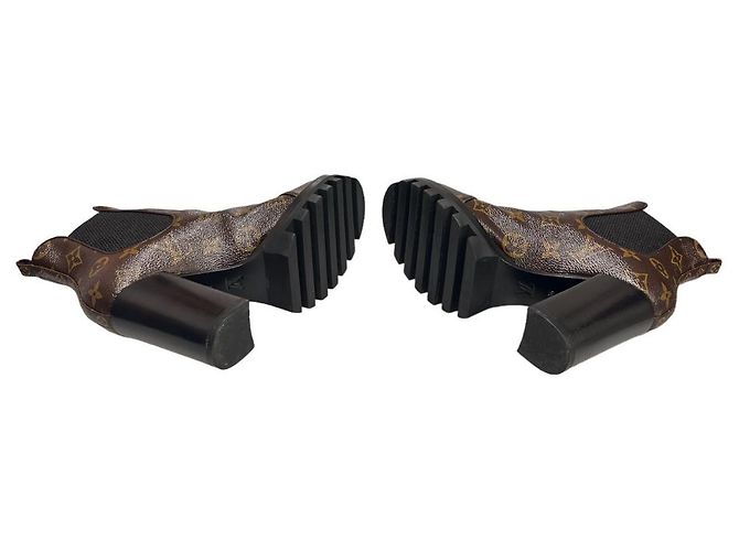 Louis Vuitton Botines Monogram Star Trail Castaño - vista 5