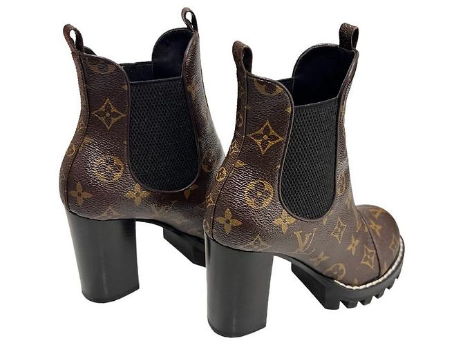 Louis Vuitton Botines Monogram Star Trail Castaño - vista 6