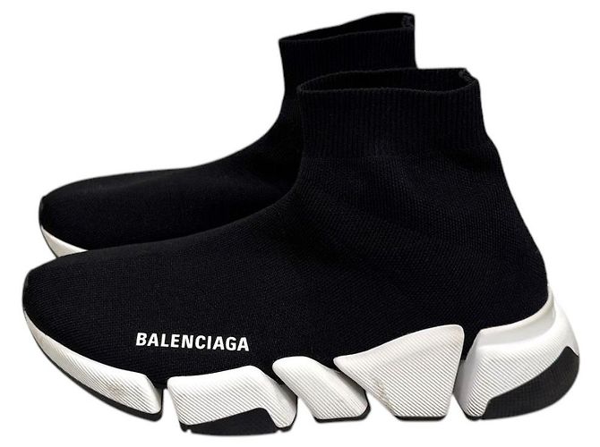 Balenciaga Sneakers da donna Speedrunner Nero - vista 4