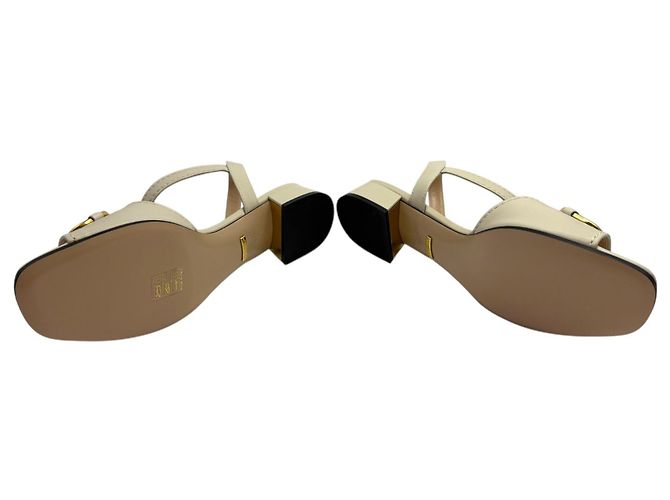 Gucci Sandali da Donna Horsebit Bianco - vista 6