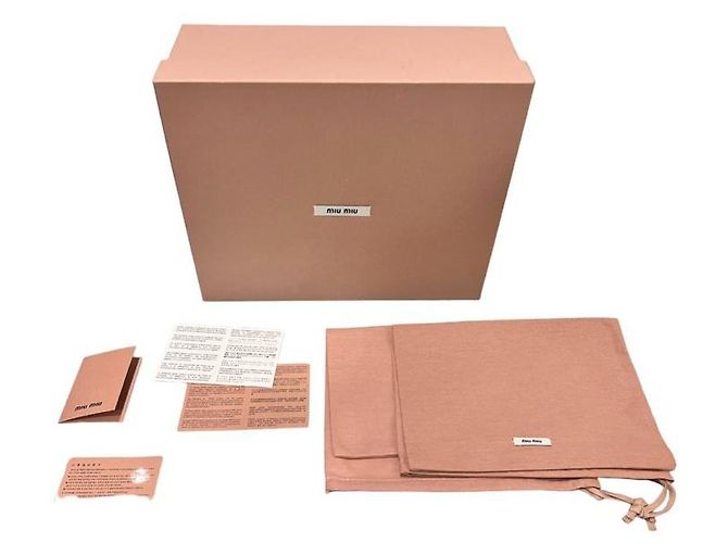 Miu Miu Sneakers in pelle sbiancata per donne bianche Bianco - vista 8