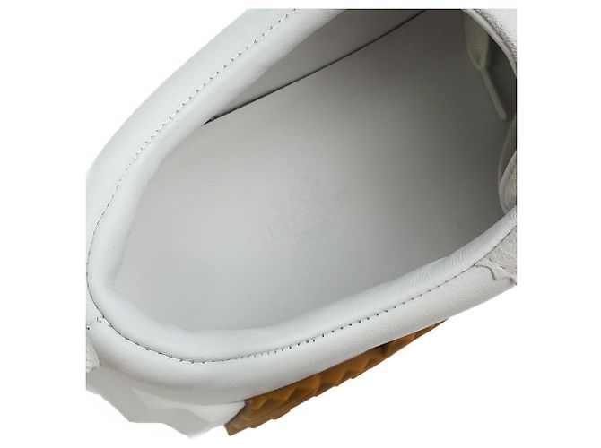 Hermès Baskets Rebonds Blanches Ensemble Complet - vue 10