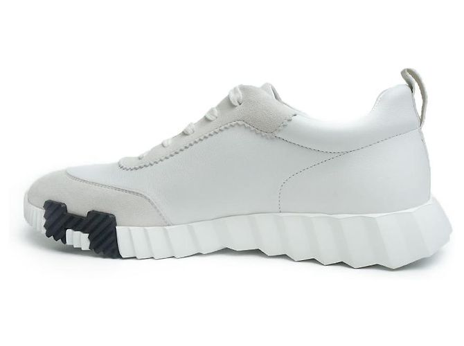 Hermès Baskets Rebonds Blanches Ensemble Complet - vue 3