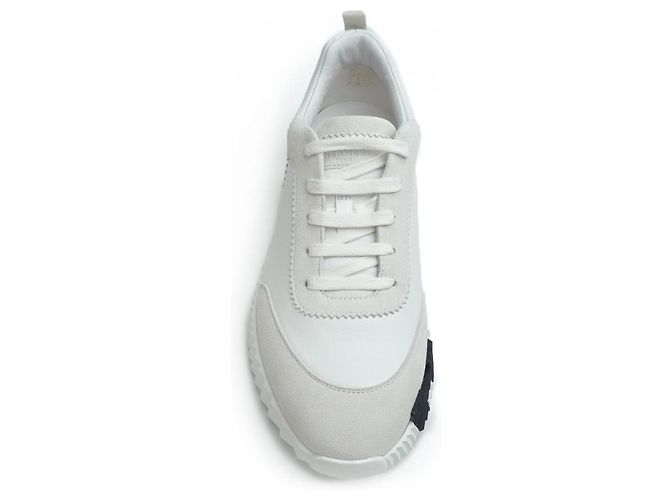 Hermès Baskets Rebonds Blanches Ensemble Complet - vue 6