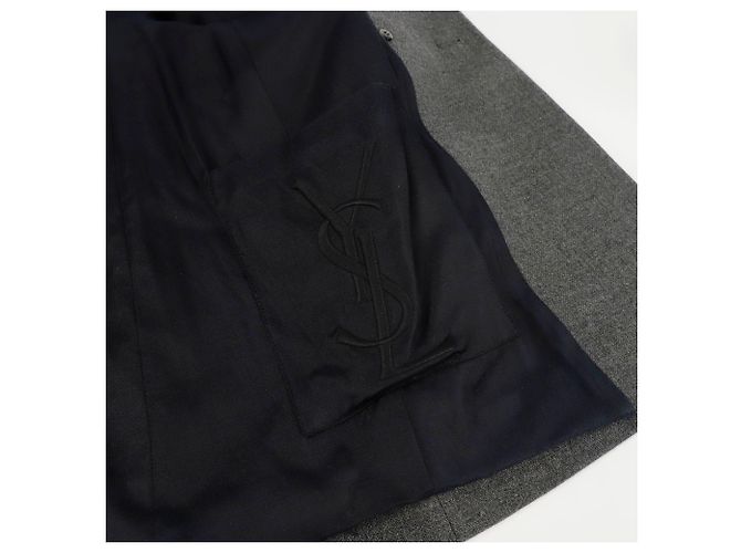 Saint Laurent Mantelgröße Braun - Ansicht 11