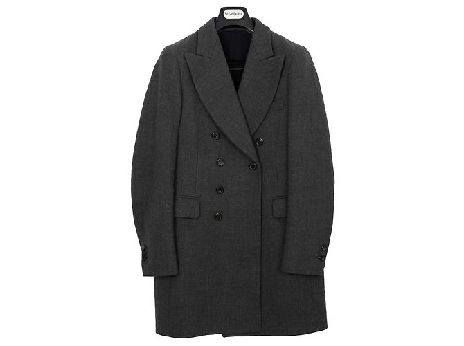 Saint Laurent Mantelgröße Braun - Ansicht 2