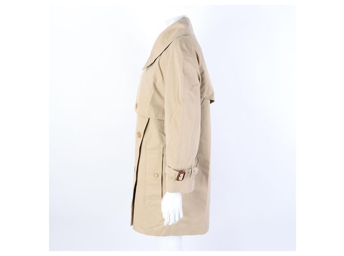 Gabardina Burberry Castaño - vista 2