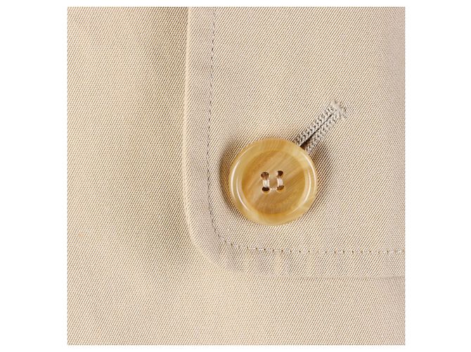 Gabardina Burberry Castaño - vista 4