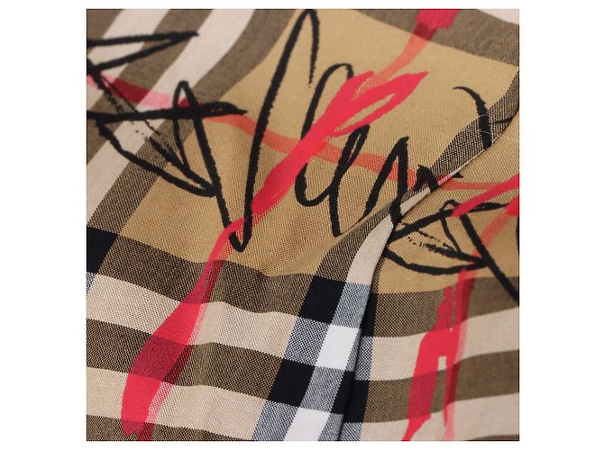 Gabardina Burberry Castaño - vista 5
