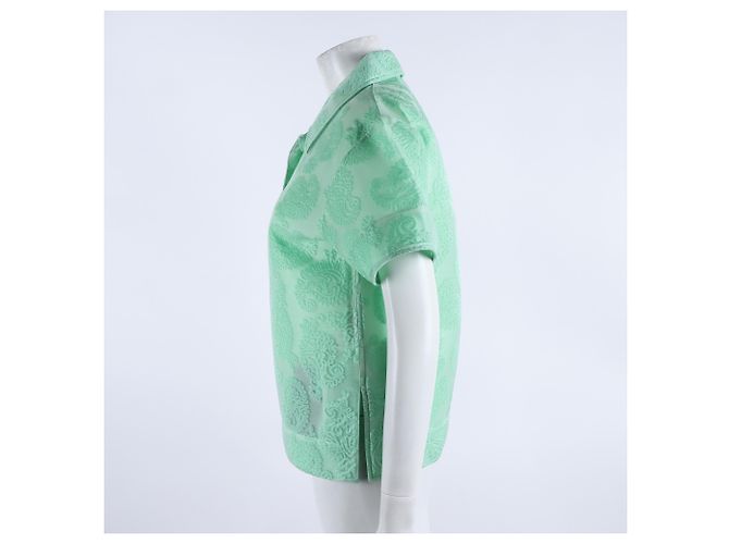 Jil Sander Manga Corta Verde - vista 2