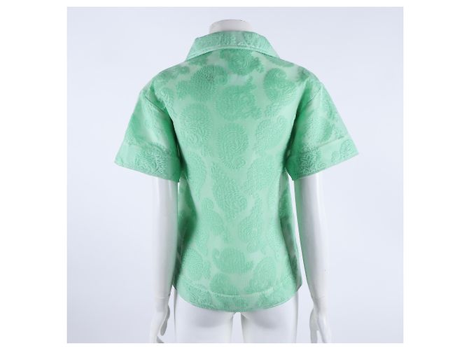 Jil Sander Manga Corta Verde - vista 3