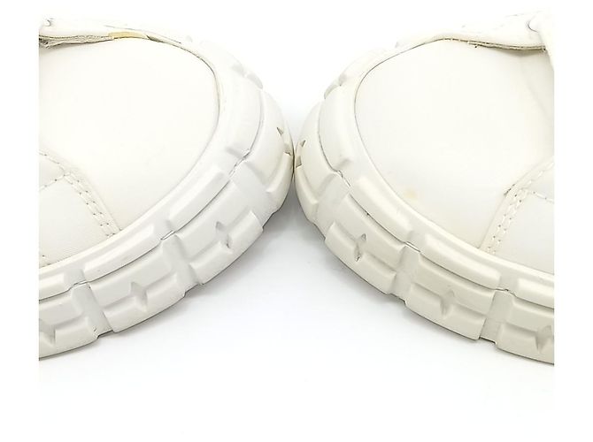 Prada Re-Nylon Gabardine Sneakers Weiß - Ansicht 2