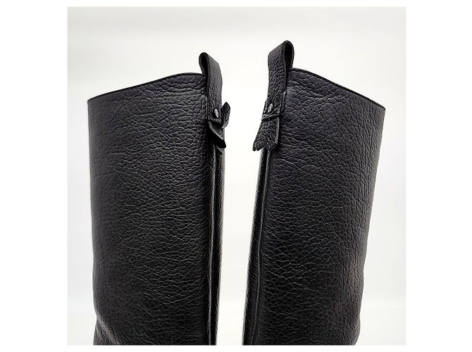 Céline Stivali alti Celine Nero - vista 4
