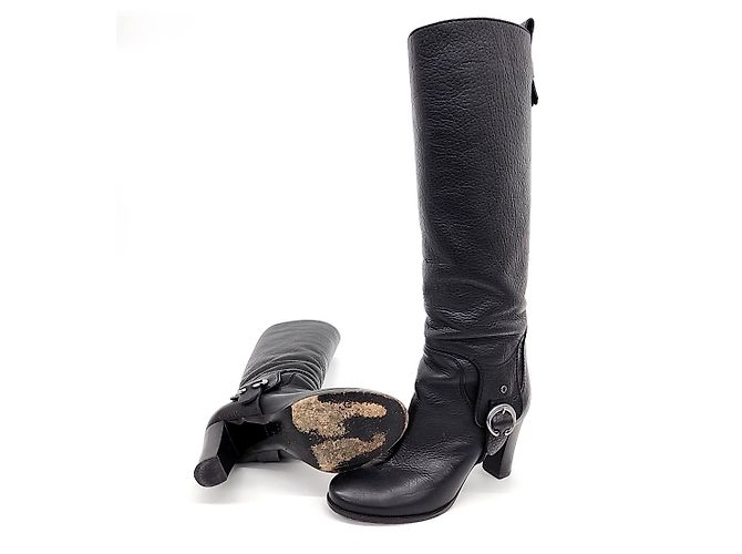 Céline Stivali alti Celine Nero - vista 5