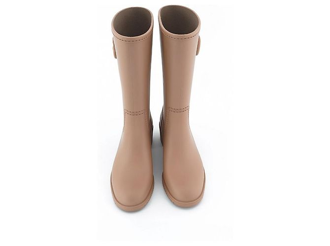 Gucci Botas de lluvia de goma para mujeres marrones Castaño - vista 11