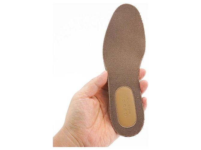 Gucci Botas de lluvia de goma para mujeres marrones Castaño - vista 6