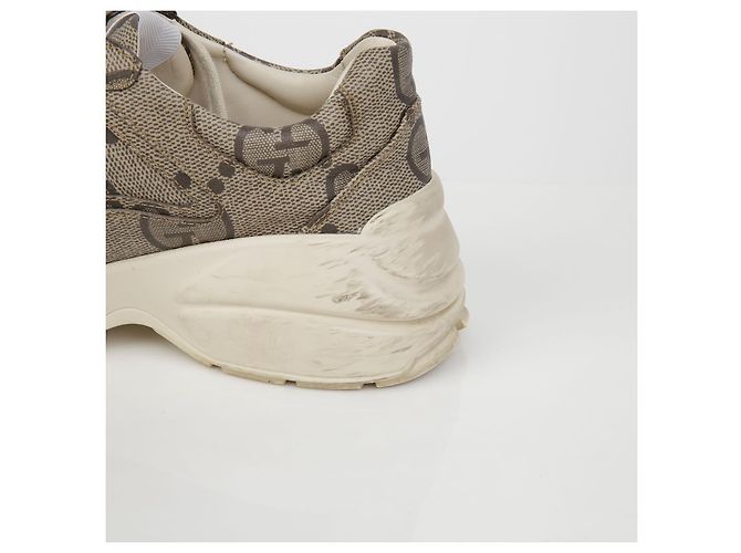 Gucci Messing-Sneaker Braun - Ansicht 11