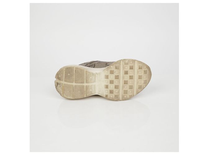 Gucci Messing-Sneaker Braun - Ansicht 13