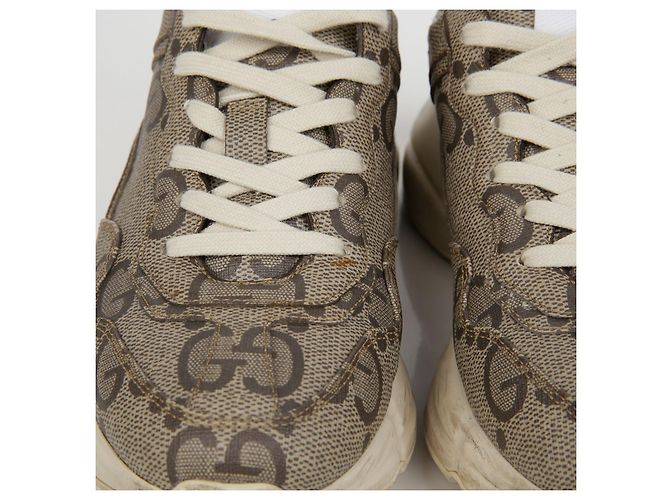 Gucci Messing-Sneaker Braun - Ansicht 5