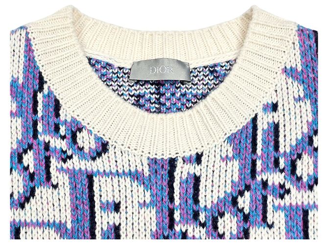 Dior Stussy Oblique Knit Mehrfarben - Ansicht 4