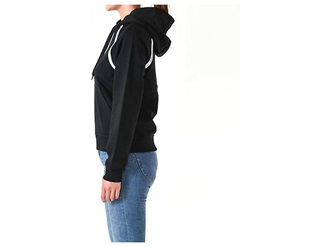Burberry Oversized Hoodie Schwarz mit Logo - Ansicht 12