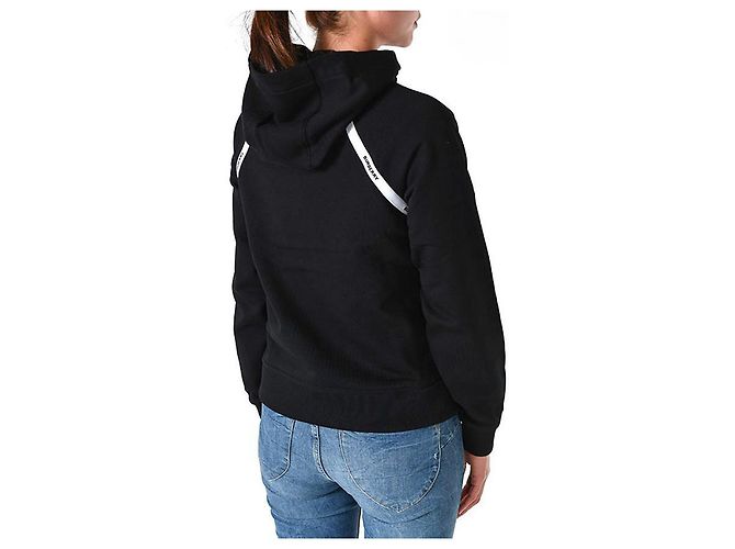Burberry Oversized Hoodie Schwarz mit Logo - Ansicht 13