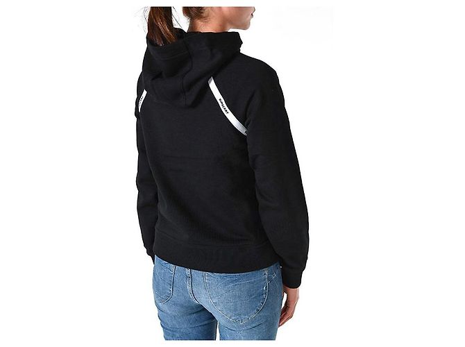 Burberry Oversized Hoodie Schwarz mit Logo - Ansicht 4