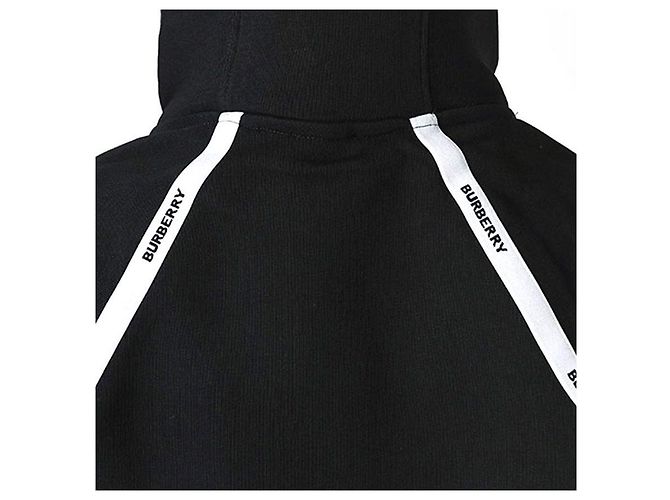 Burberry Oversized Hoodie Schwarz mit Logo - Ansicht 6