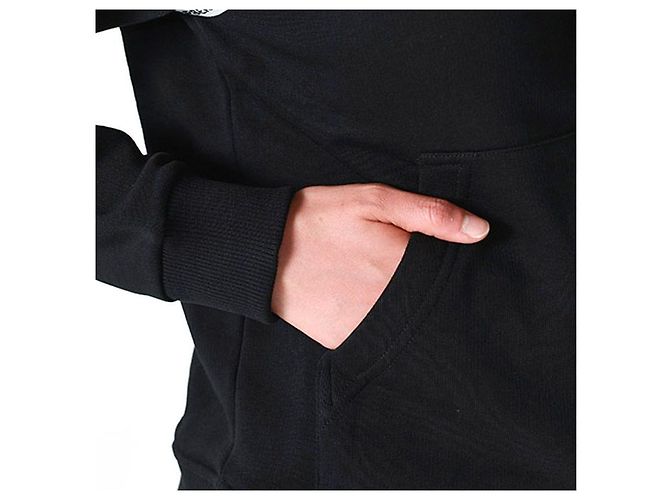 Burberry Oversized Hoodie Schwarz mit Logo - Ansicht 8